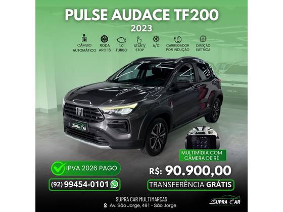 FIAT PULSE 1.0 TURBO 200 FLEX AUDACE CVT FIAT PULSE 1.0 TURBO 200 FLEX AUDACE CVT